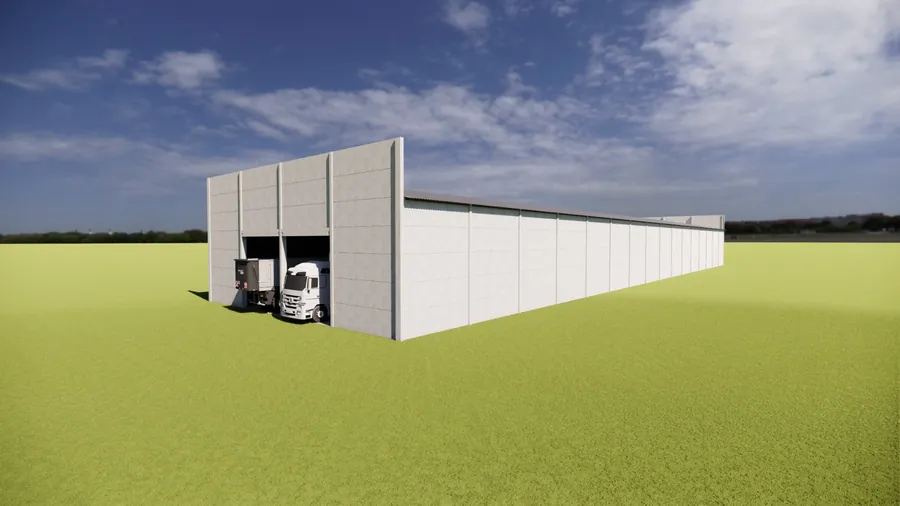 Armazém agrícola — Perspectiva